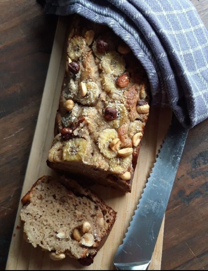 Gezonde Bananenbrood met Noten