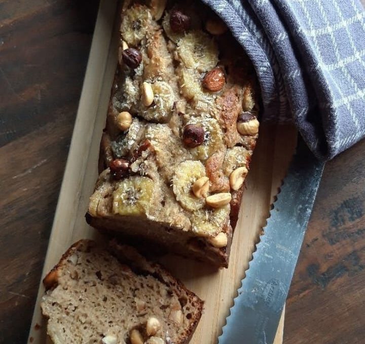 Gezonde Bananenbrood met Noten