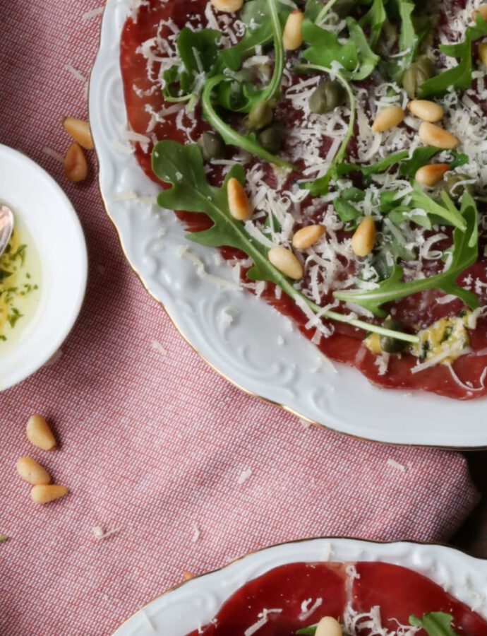 Rokerige Bresaola Carpaccio