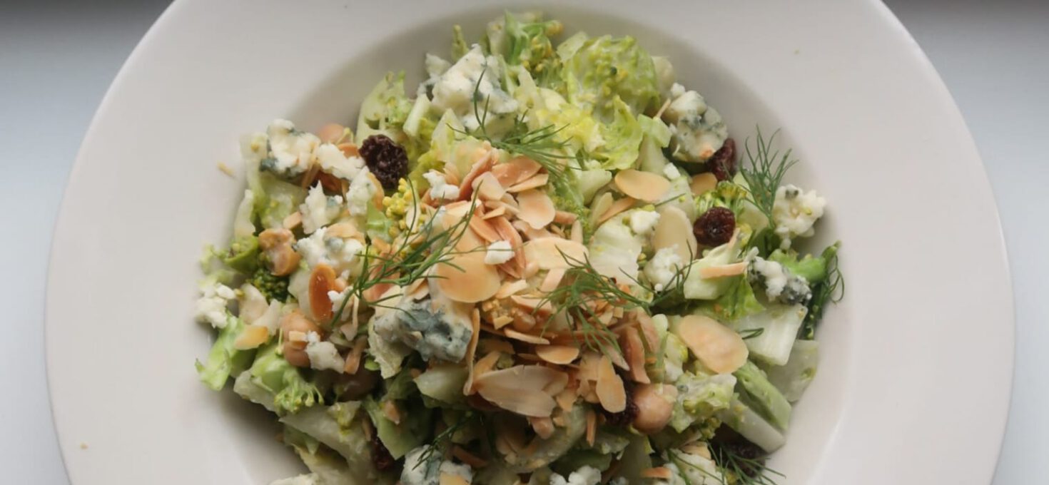 Waldorf Salade met Roquefort & Amandel